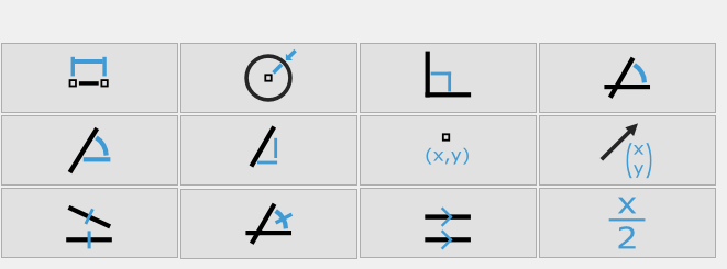 Annotation tool panel